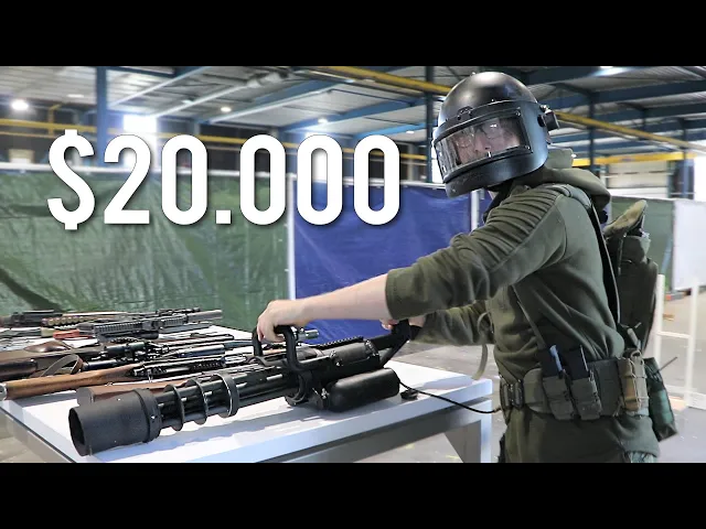 silo s $20,000 airsoft gun stash (rarest and most expensive weapons